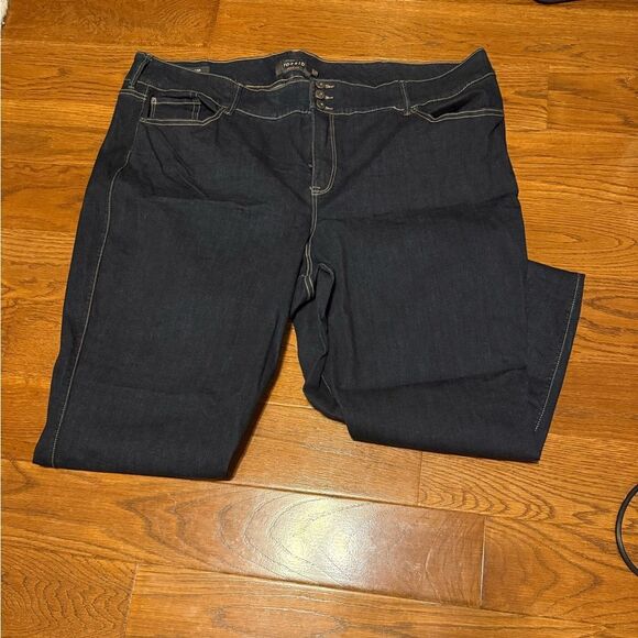 Torrid Women's Dark Blue Premium Jeans size 30XT - Picture 1 of 7